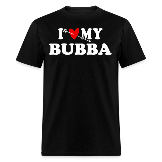 I Love My Bubba Family Reunion T-shirt - black