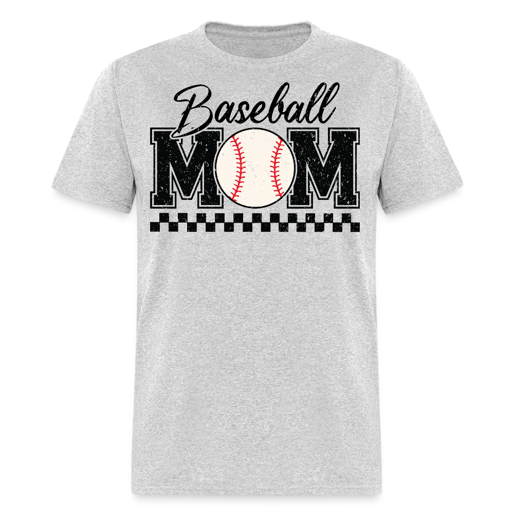 Best Baseball Mom Gifts For Mother's Day T-shirt - heather gray