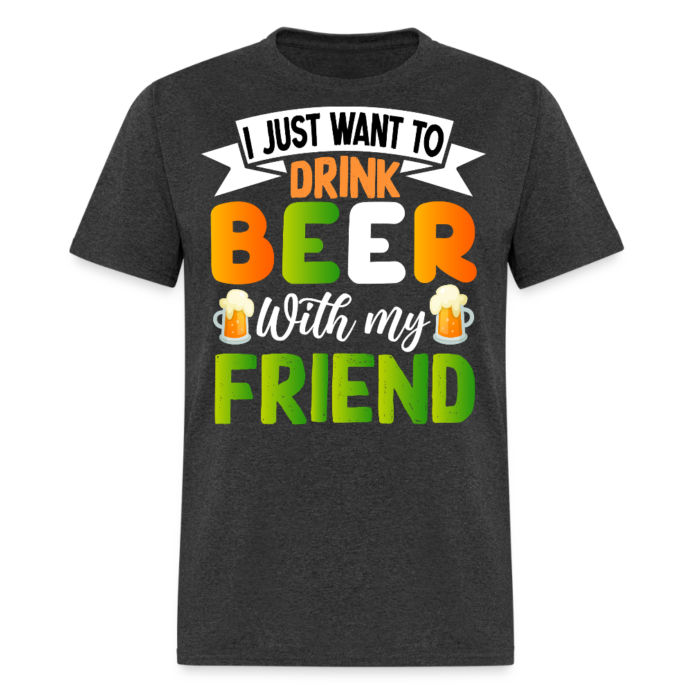 Best Gifts For Beer Lovers And Drinkers T-shirt - heather black