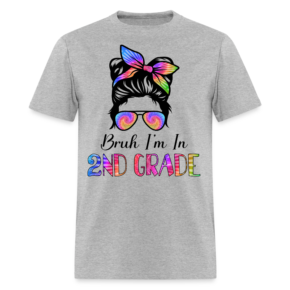Bruh I’m In 2nd Grade Back To School T-Shirt - heather gray
