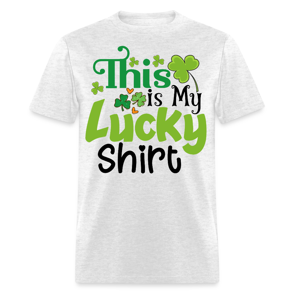 This Is My Lucky Tee Irish Pride T-shirt - light heather gray