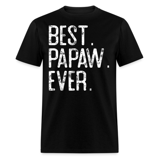 Funny Papaw Birthday Gifts T-shirt - black