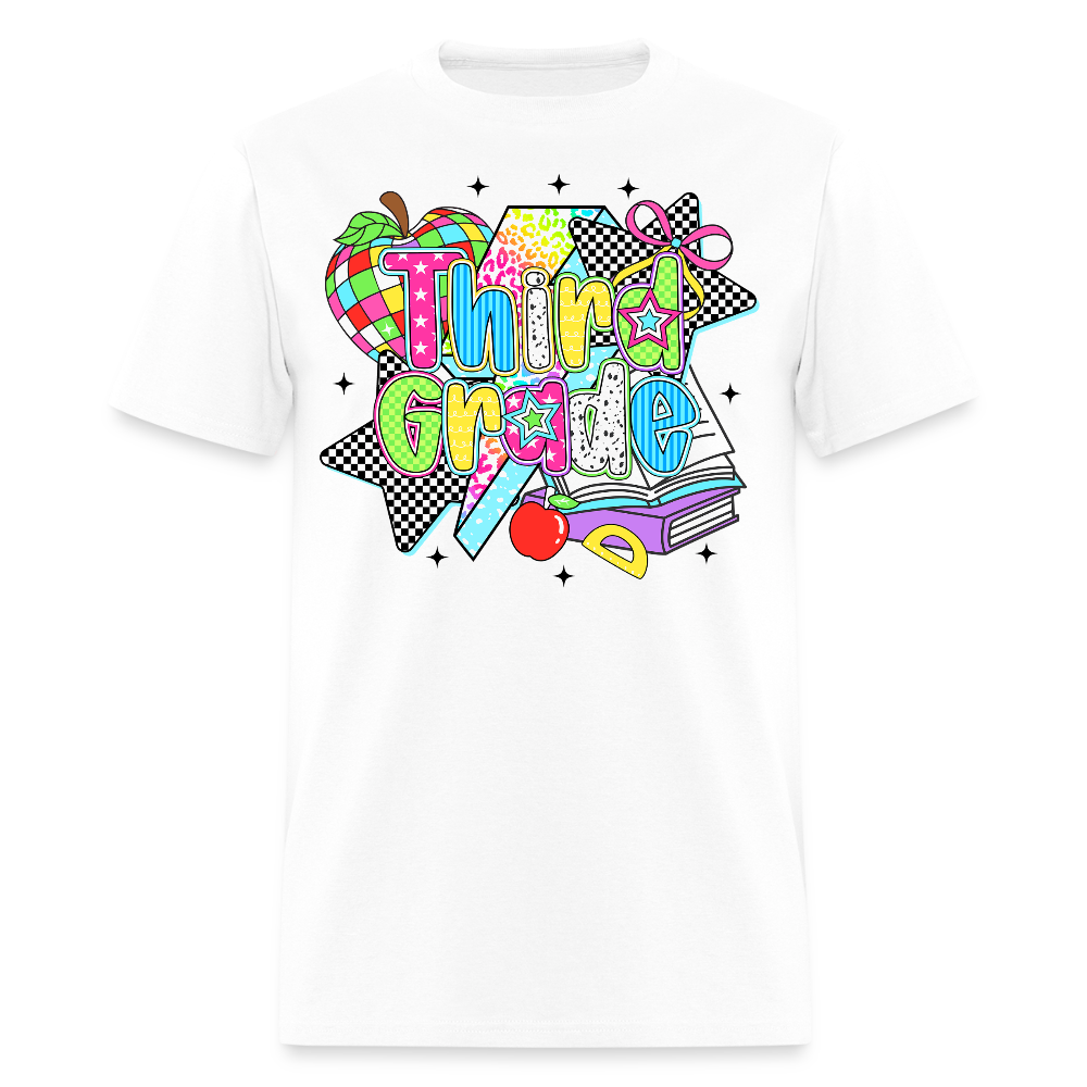 Third Grade Back To School Teacher Gifts T-Shirt - white