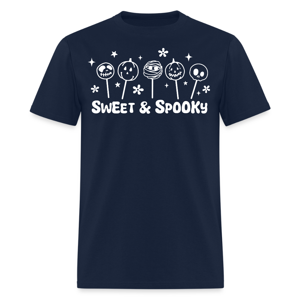 Sweet and spooky Halloween T-Shirt - navy