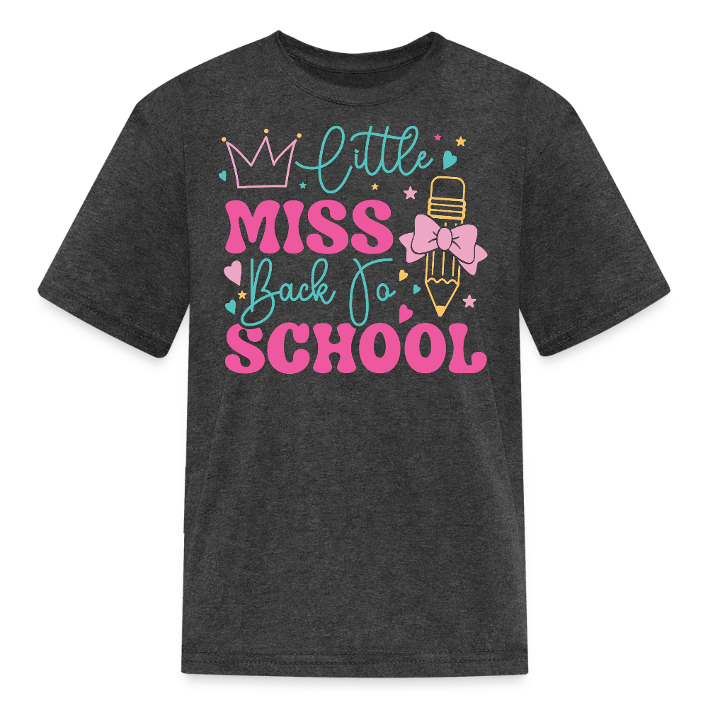 Cute Preschool Back To School T-Shirt - heather black