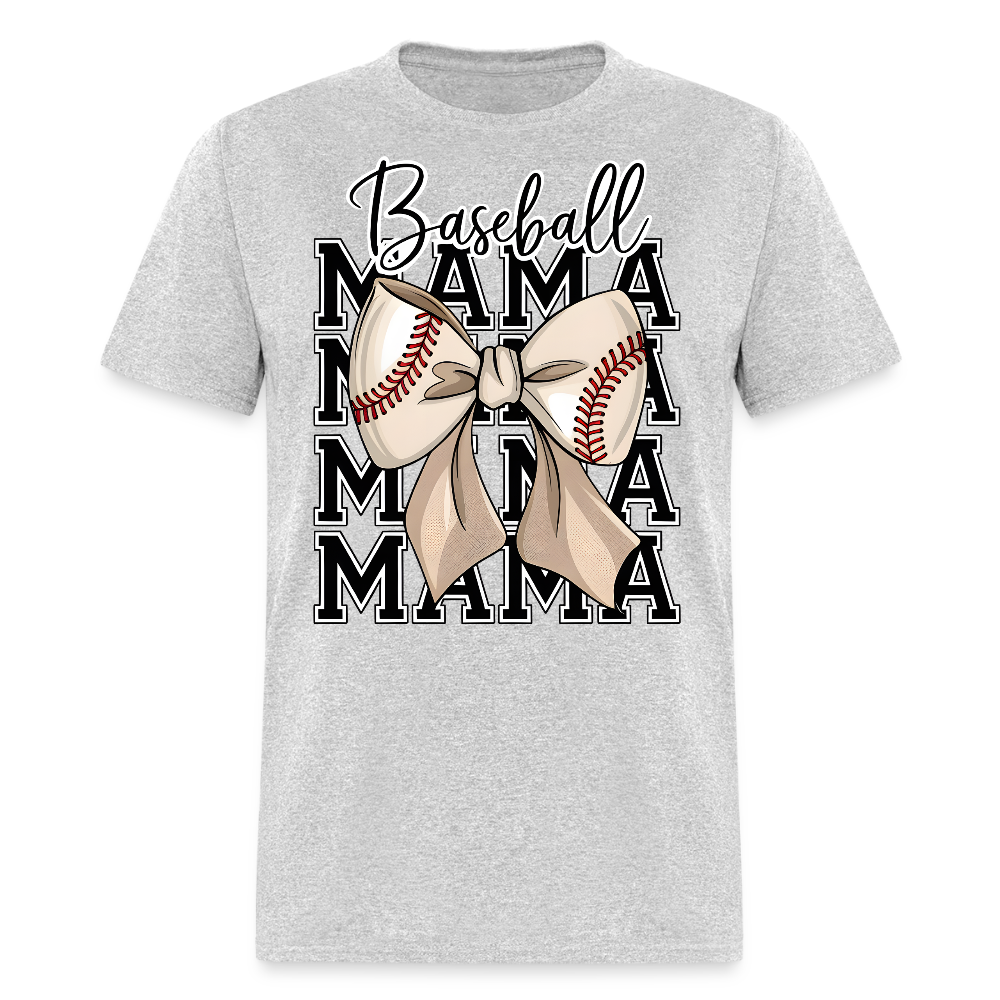 Stylish Game Day Tee For Baseball Moms T-shirt - heather gray