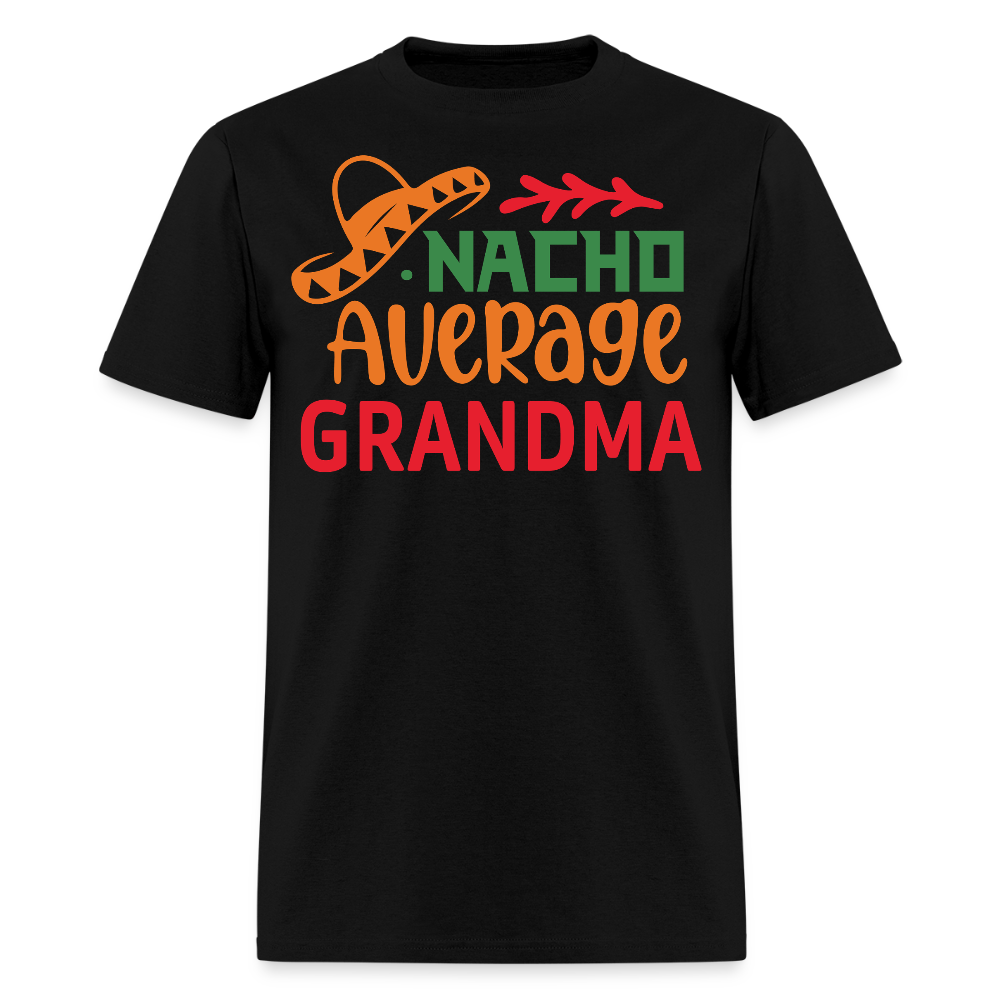 Best Gift For Grandmothers Who Love Tacos Funny Grandma T-shirt - black