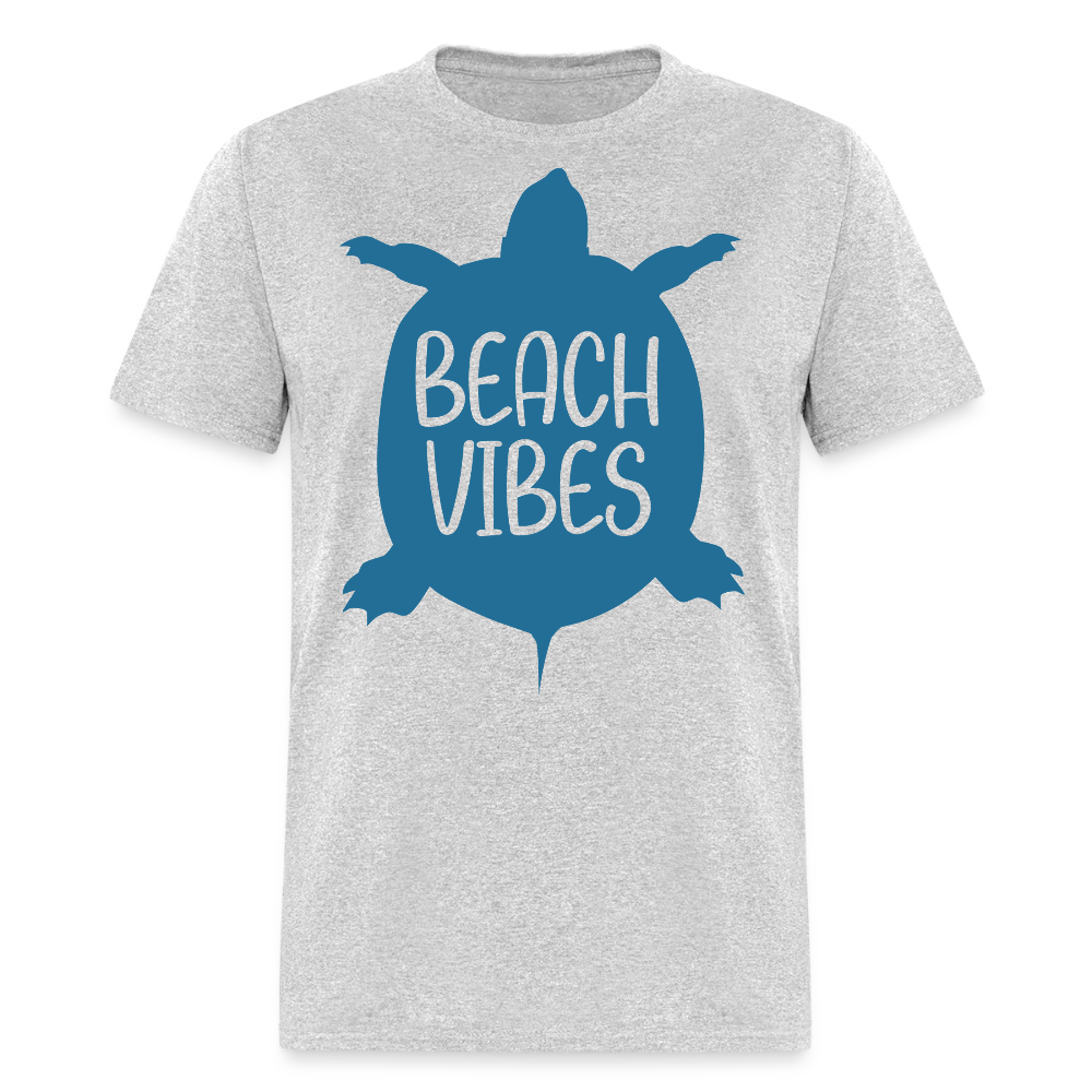 Beach Vibes Turtle Tee For Summer T-shirt - heather gray