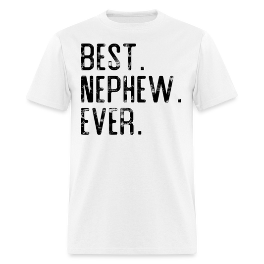 Birthday Gift Tee For Nephew T-shirt - white