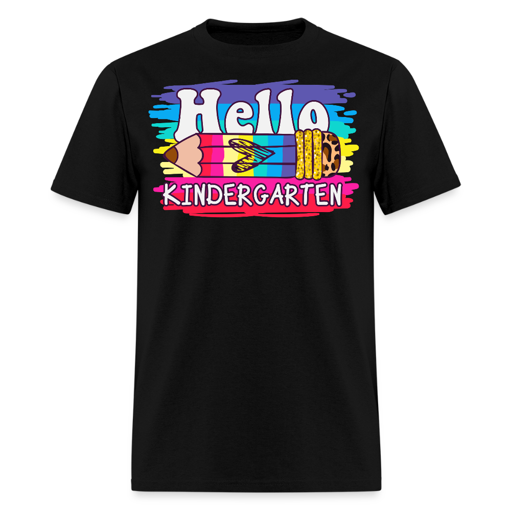 Back To School Kindergarten Teacher T-Shirt - black
