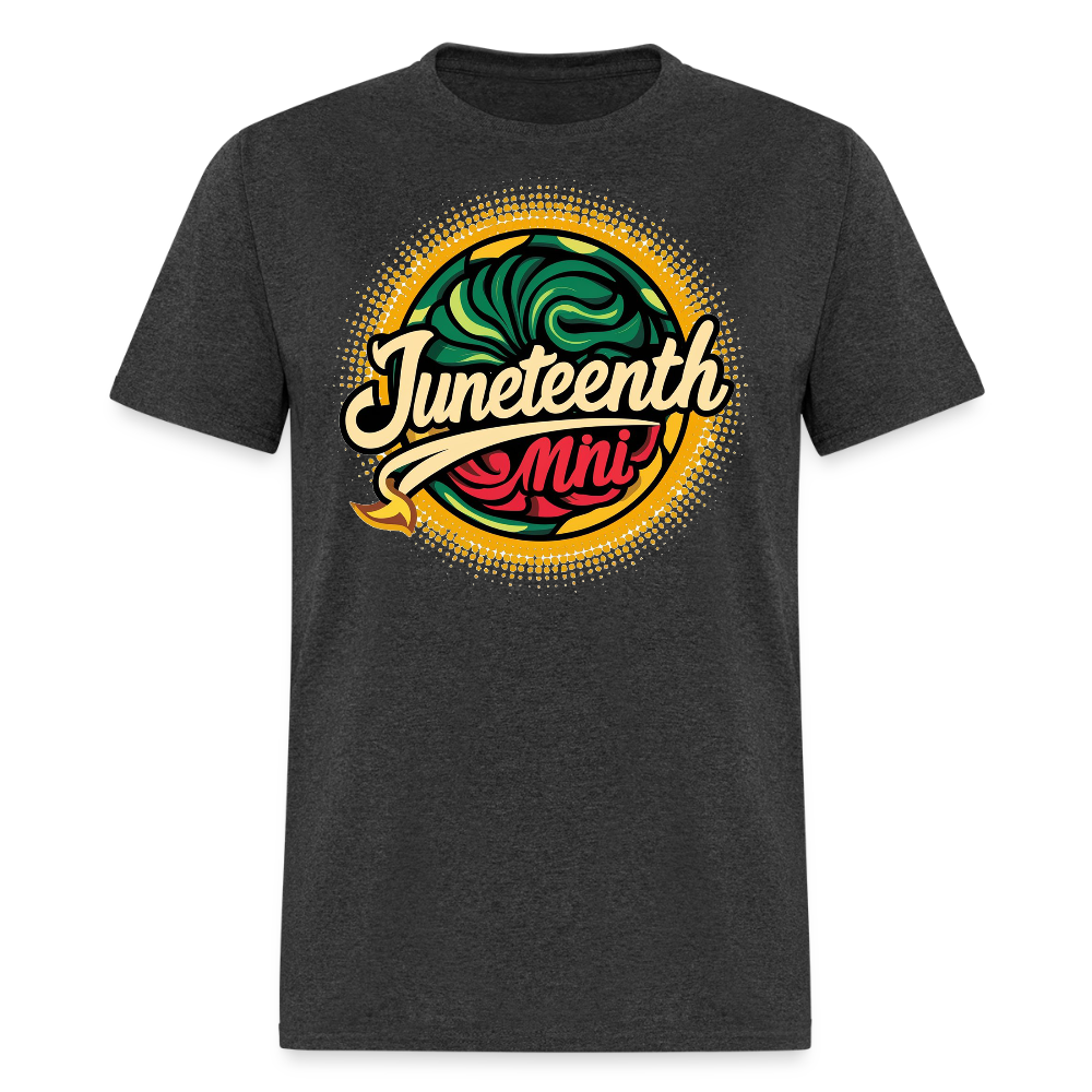 Juneteenth Celebration African American Freedom Day T-shirt - heather black