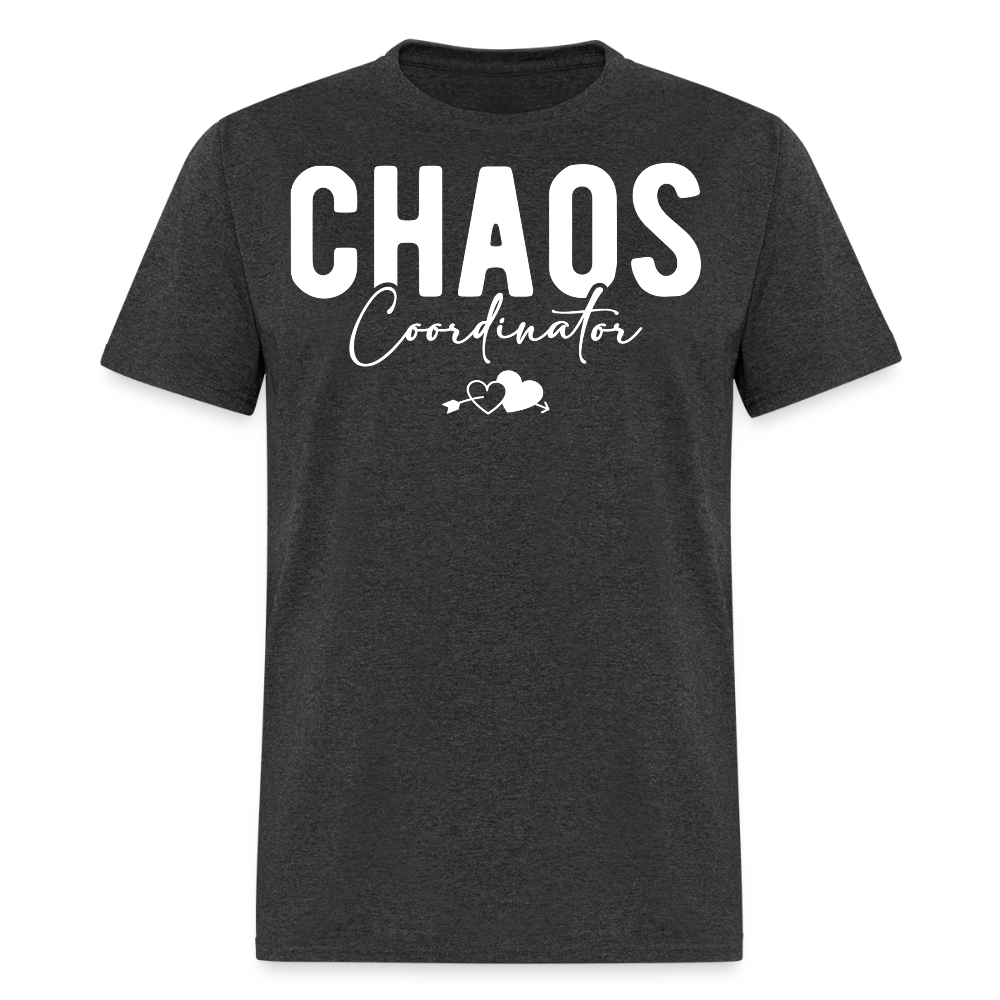 Chaos Coordinator Gift For Teachers T-shirt - heather black