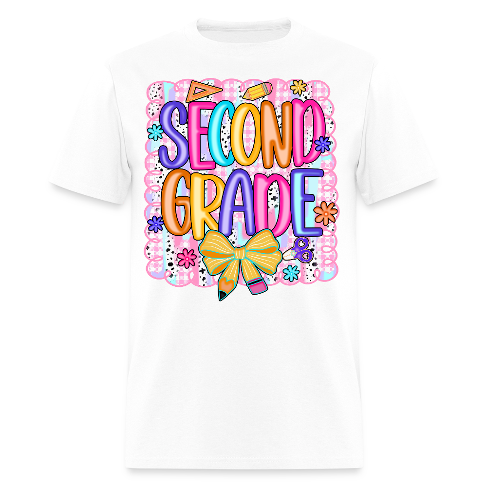 Second Grade Back To School Teacher Gift T-Shirt - white