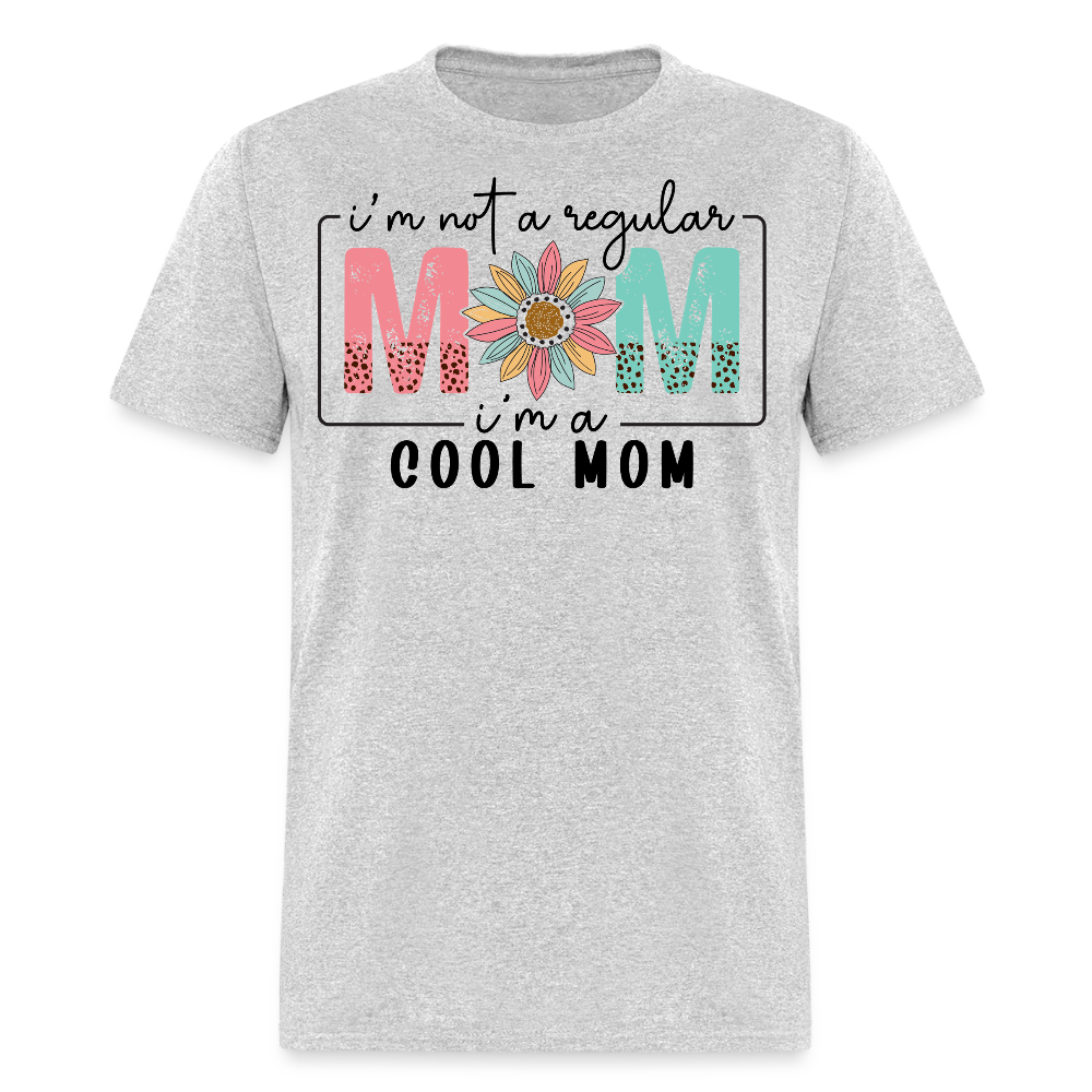 Cute And Stylish Cool Mom T-shirt - heather gray