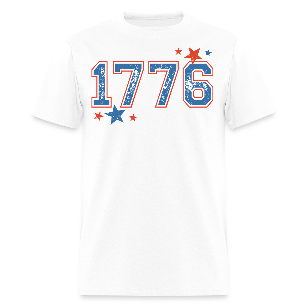Vintage 4th Of July 1776 Patriotic T-Shirt - white