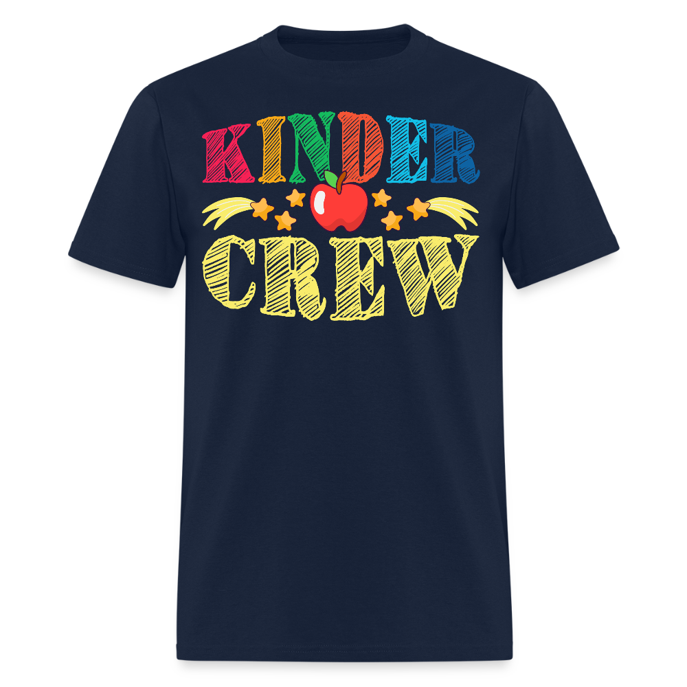 Back To School Kindergarten Teacher T-Shirt - navy