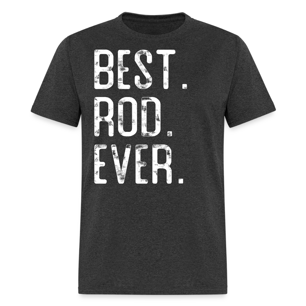 Funny Rod Name Gift T-shirt - heather black