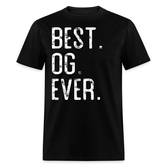Funny OG Gift Tee For Dad T-shirt - black