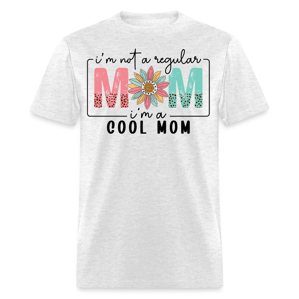 Cute And Stylish Cool Mom T-shirt - light heather gray