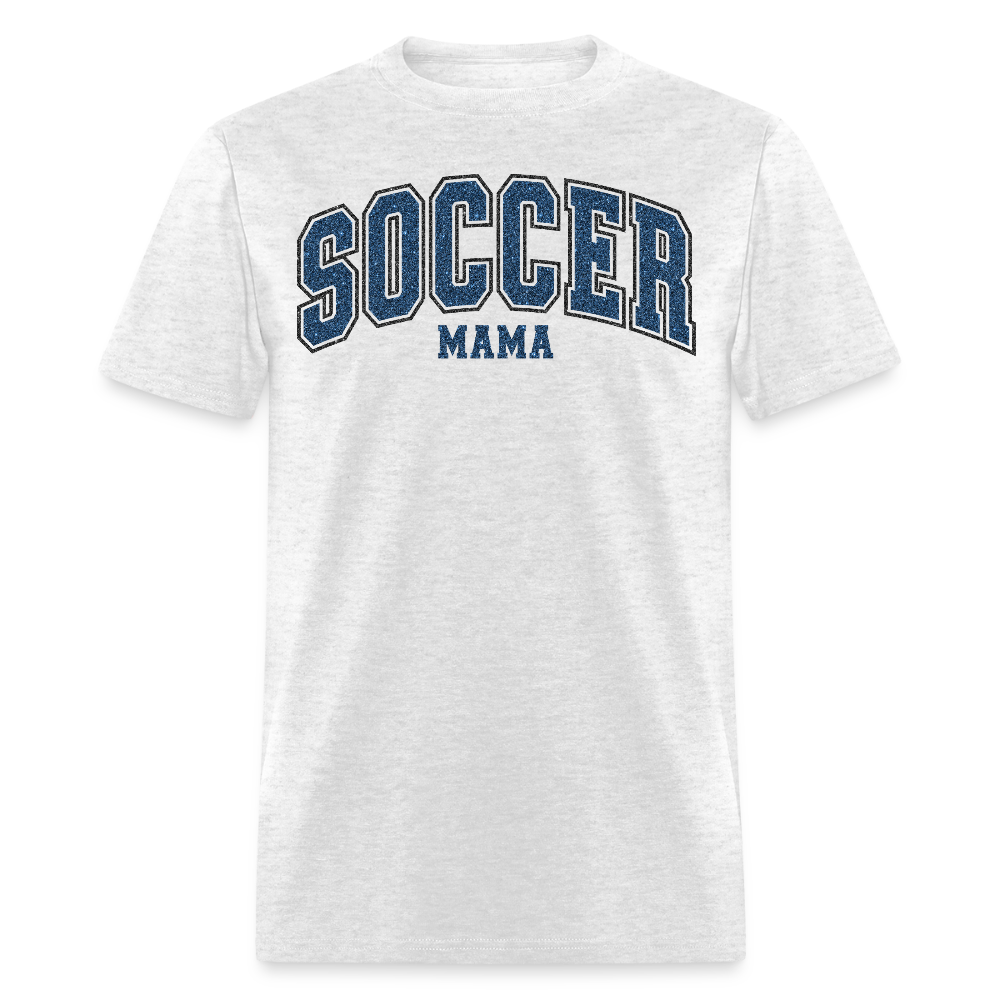 Proud Soccer Mama Game Day T-shirt - light heather gray