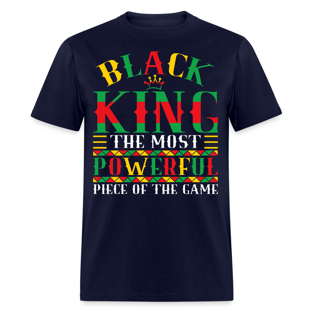 Black King Tee Black Empowerment T-shirt - navy