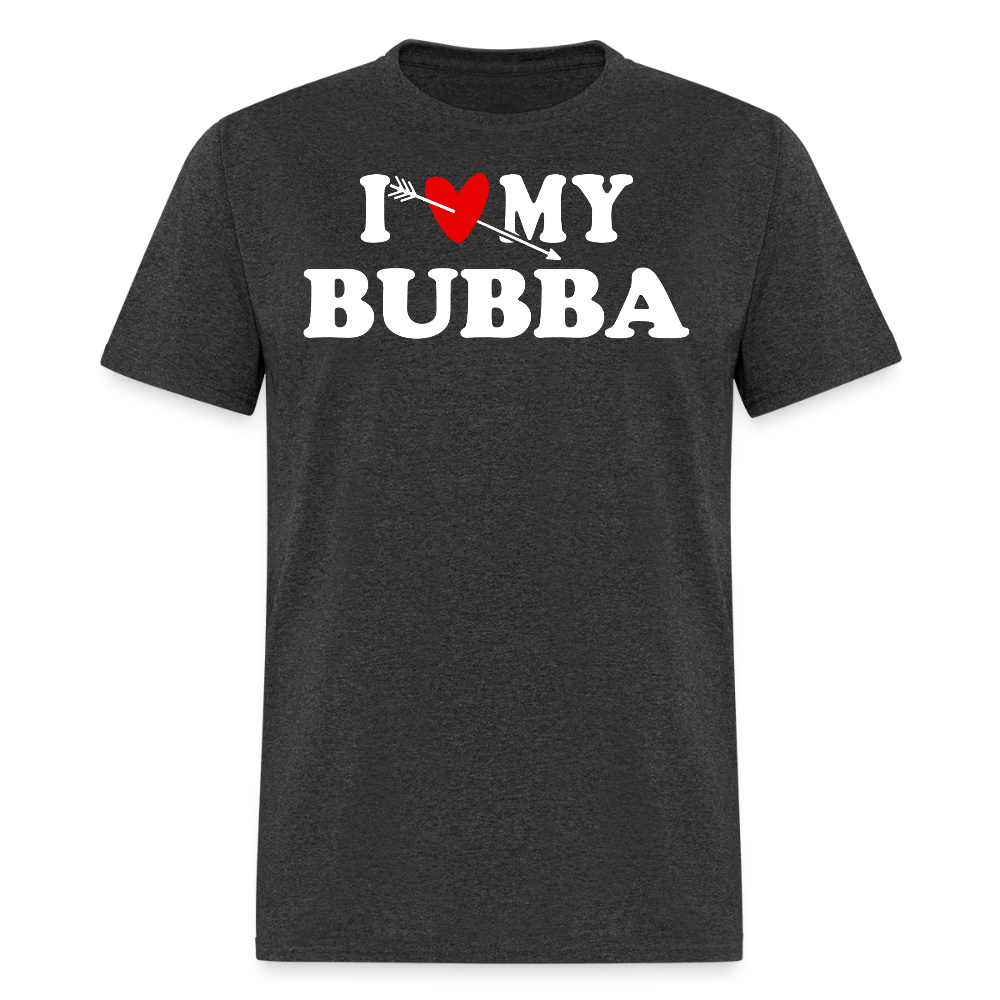 I Love My Bubba Family Reunion T-shirt - heather black