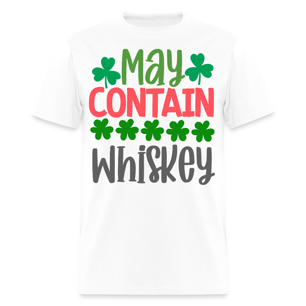 Funny St Patrick’s Day Tee For Whiskey Lovers T-shirt - white