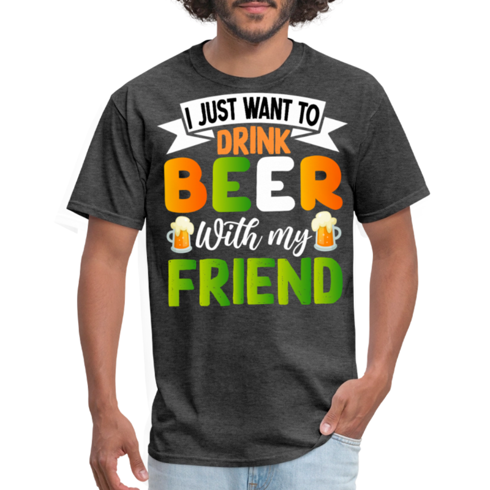 Best Gifts For Beer Lovers And Drinkers T-shirt - heather black