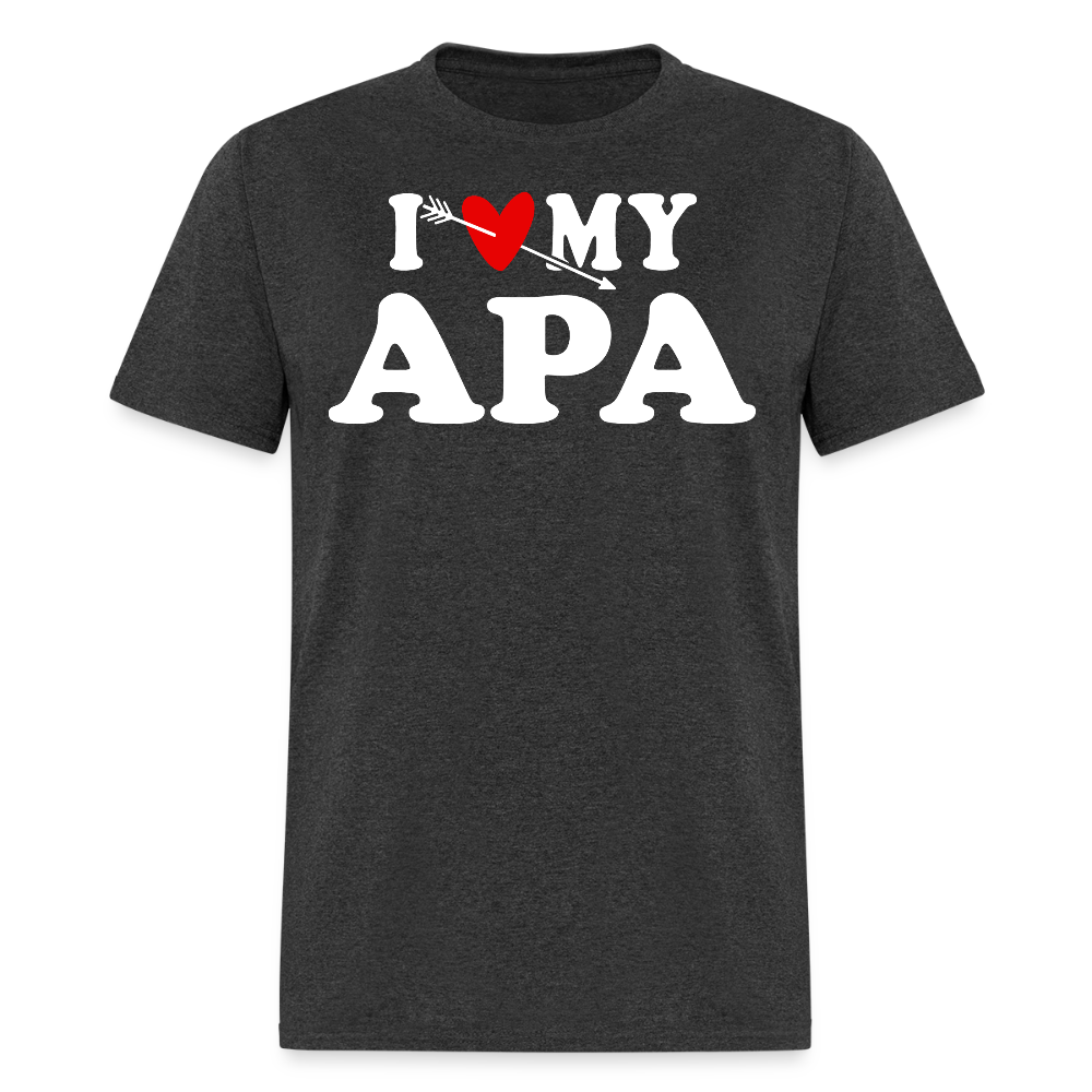Filipino Grandpa Tee For Father's Day T-shirt - heather black
