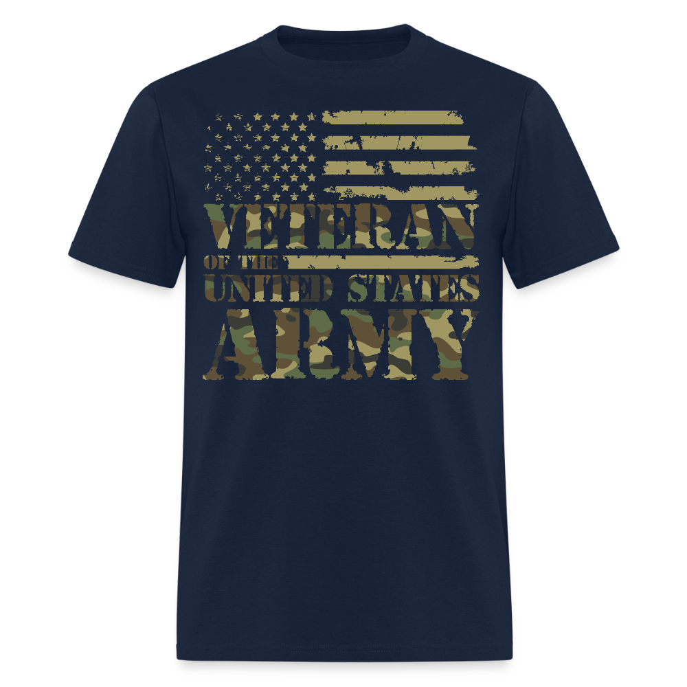Veteran Of The United States Army Veterans Day Military T-Shirt - navy