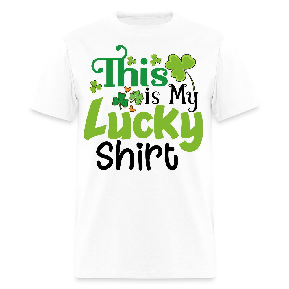 This Is My Lucky Tee Irish Pride T-shirt - white