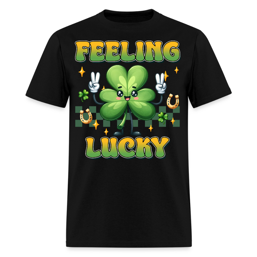 Feeling Lucky Irish Festival T-shirt - black