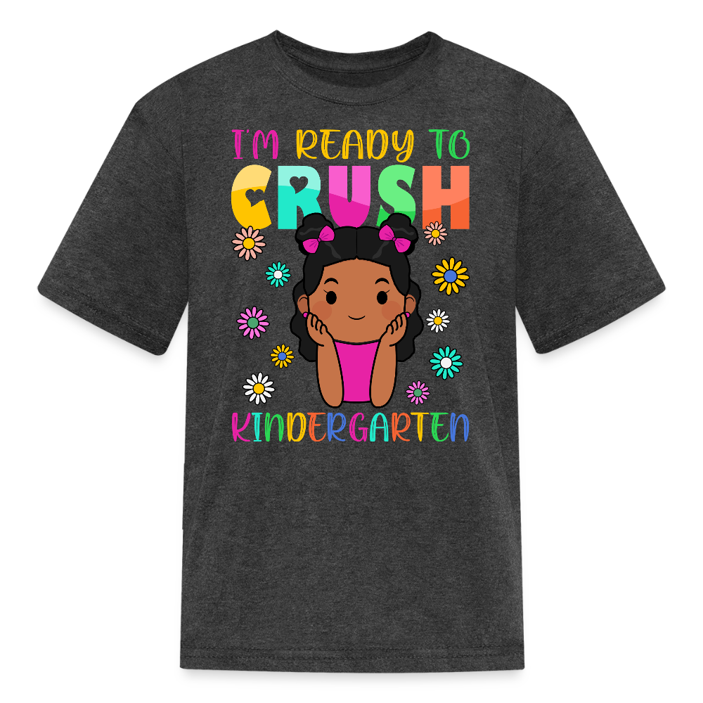 Ready To Crush Kindergarten T-Shirt - heather black