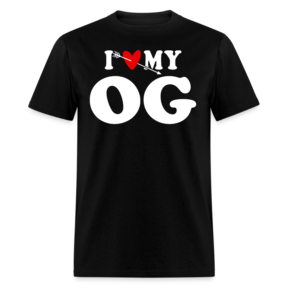 I Love My OG Hip Hop Tribute T-shirt - black