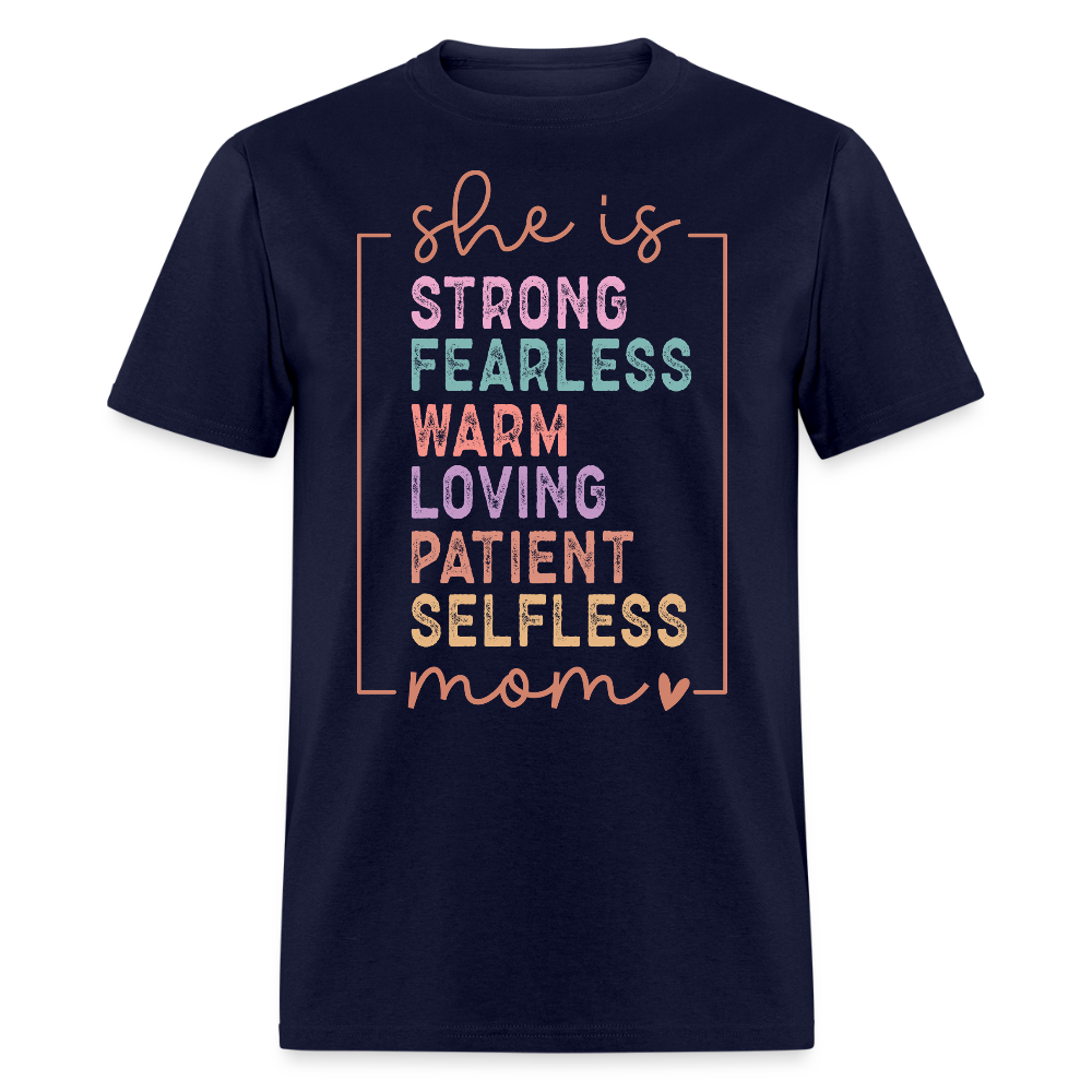 Mother’s Day Tee For Strong Moms T-shirt - navy