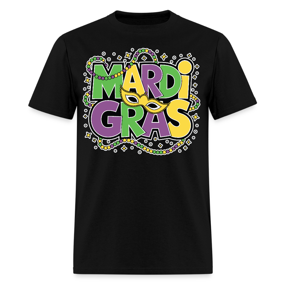 Unique Mardi Gras T-shirts For Women Comfortable Mardi Gras Longline T-shirt - black