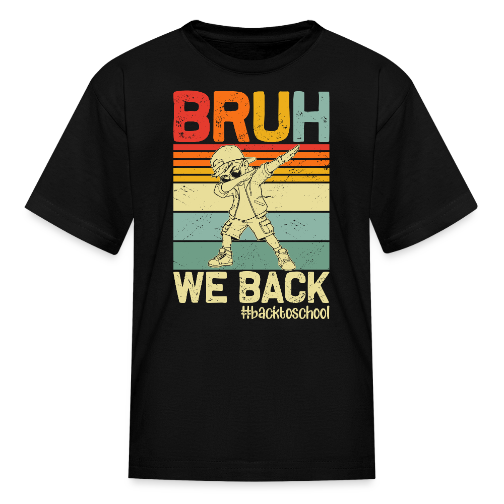 Dab Dance First Day Of School Kids' T-Shirt - black