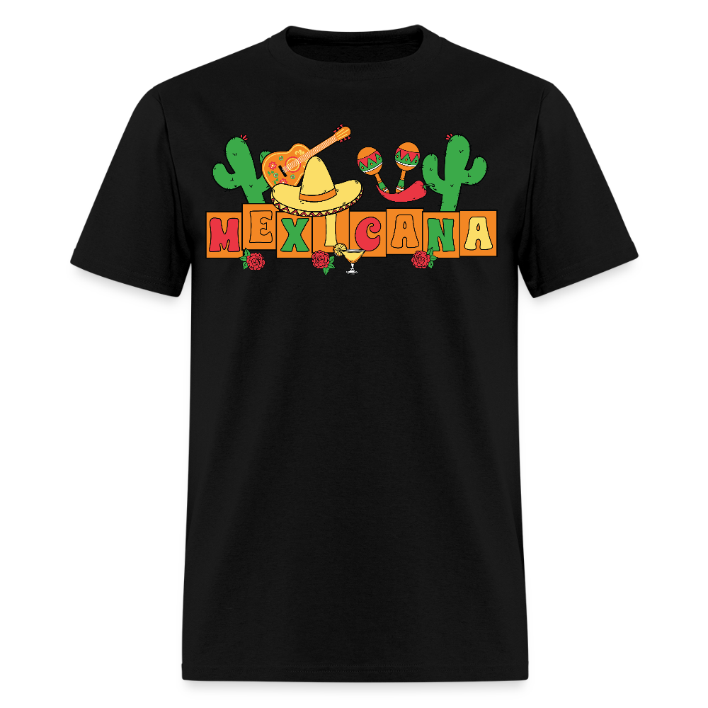 Mexican Fiesta-themed Tee For Parties Funny Fiesta T-shirt - black