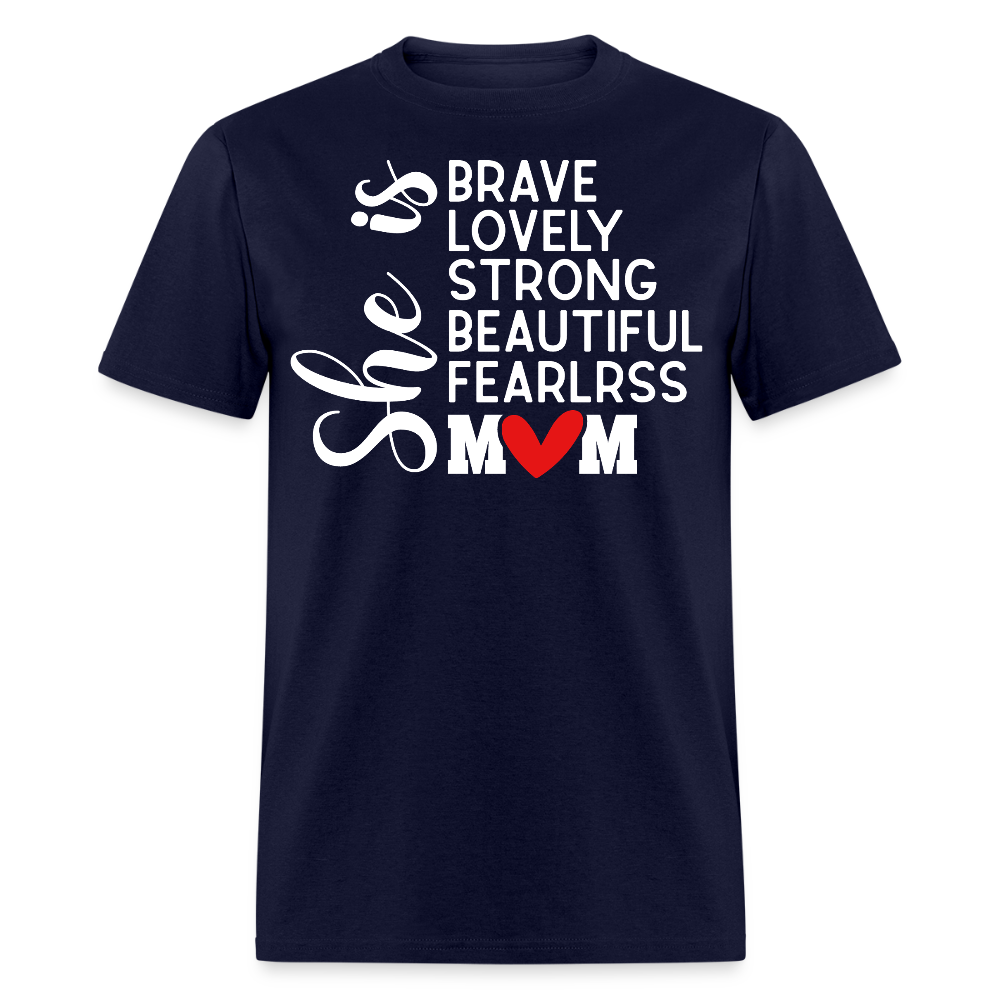 Mother's Day Gift Ideas For Strong Moms T-shirt - navy