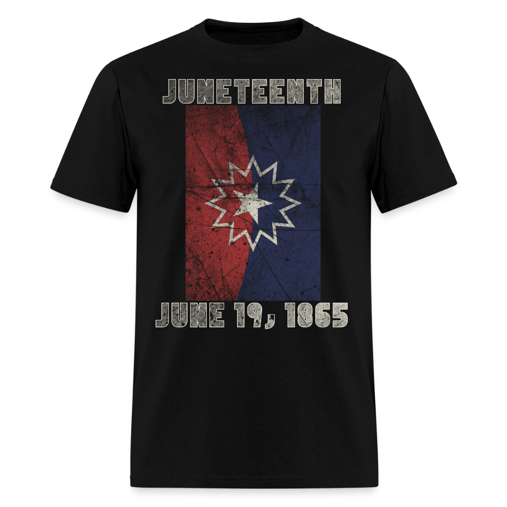 Juneteenth June 19 1865 Celebration Freedom Day T-Shirt - black