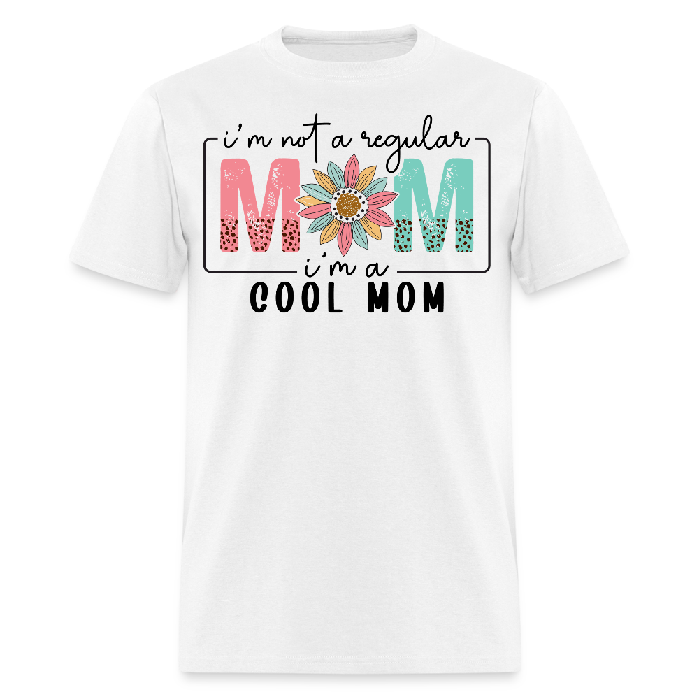 Cute And Stylish Cool Mom T-shirt - white