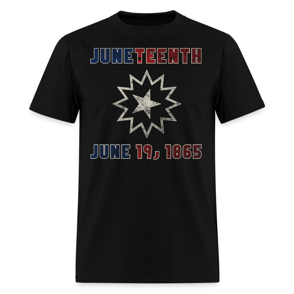 Juneteenth Freedom Day June 19 1865 T-Shirt - black