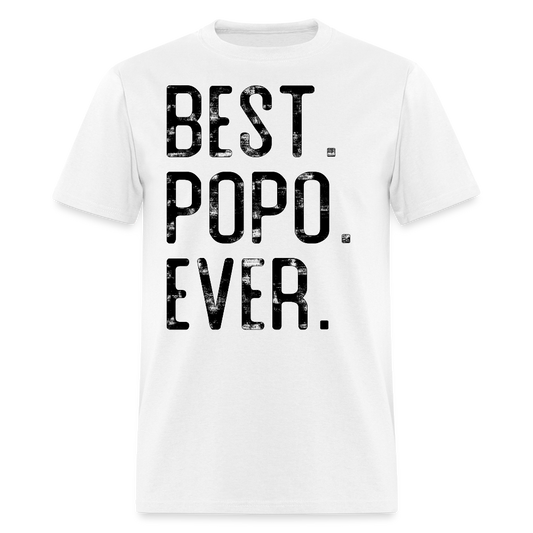 Funny Popo Appreciation Gift T-shirt - white