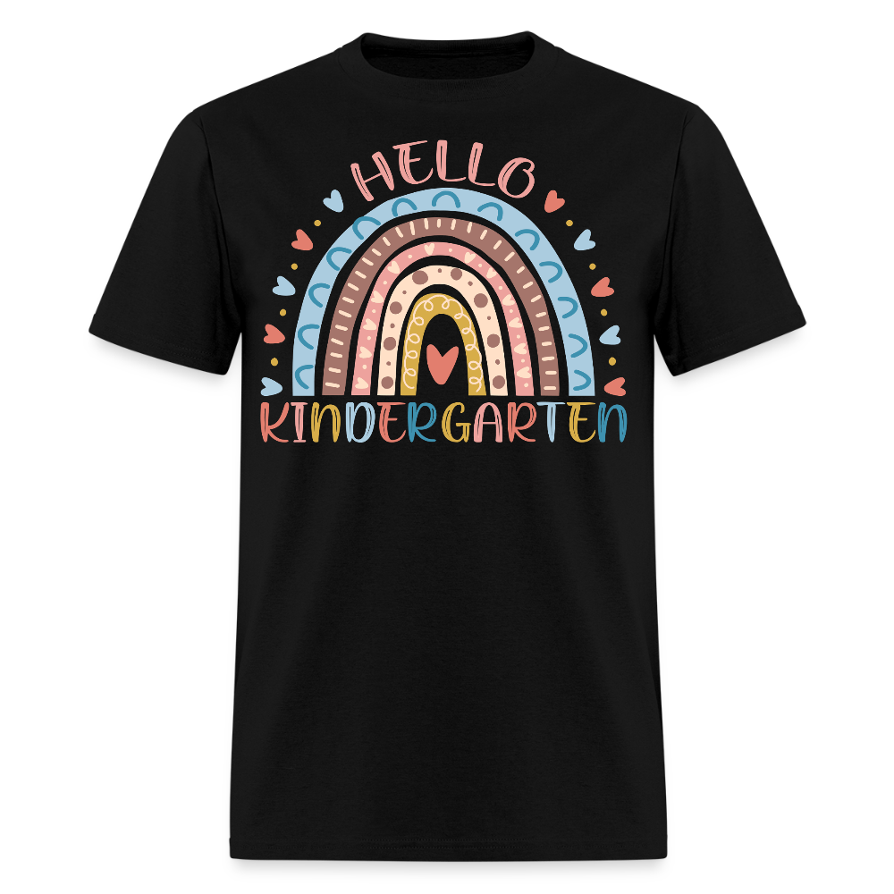 Back To School Kindergarten Teacher T-Shirt - black
