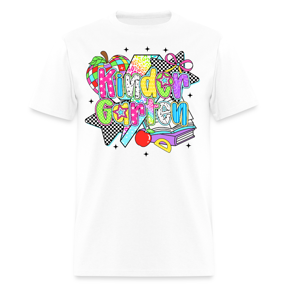 Kindergarten Teacher Back To School T-Shirt - white