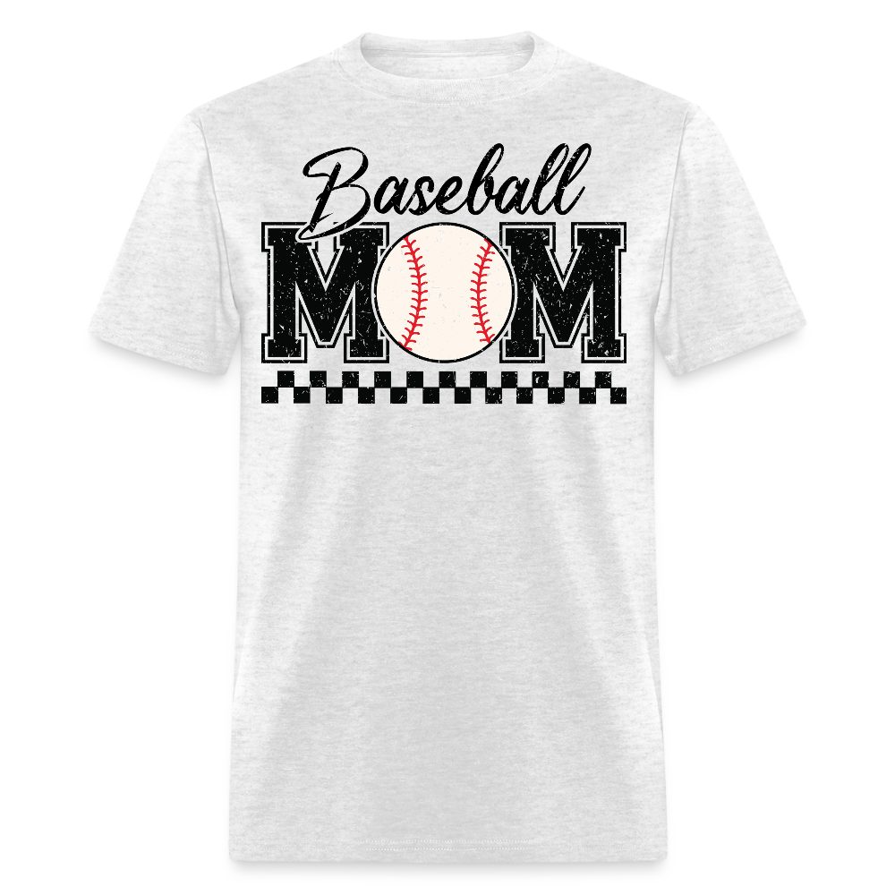 Best Baseball Mom Gifts For Mother's Day T-shirt - light heather gray