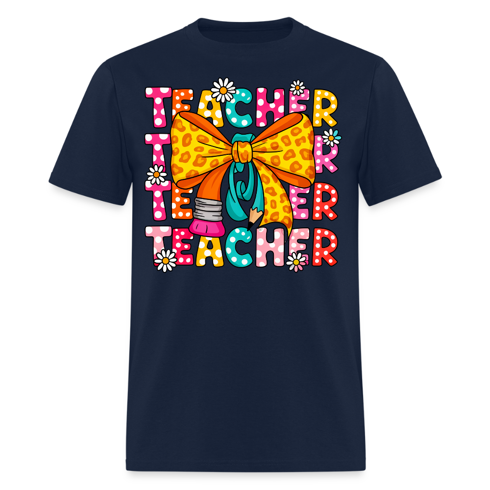 Back To School Teacher Appreciation Gift T-Shirt - navy