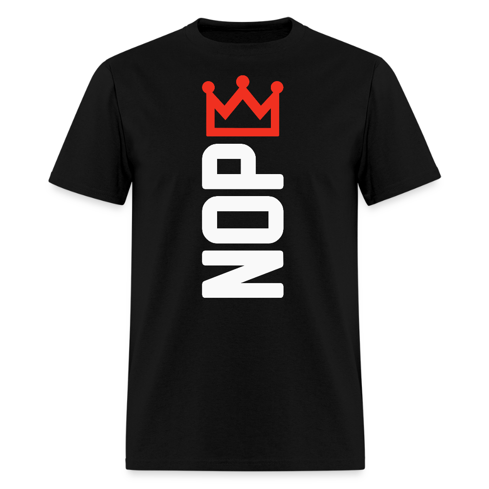 No Kings Anti Monarchy Protest T-Shirt - black