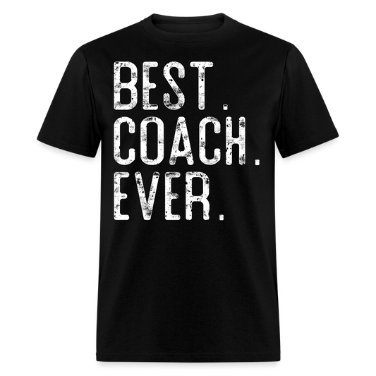 Best Coach Gift For End Of Season T-shirt - black