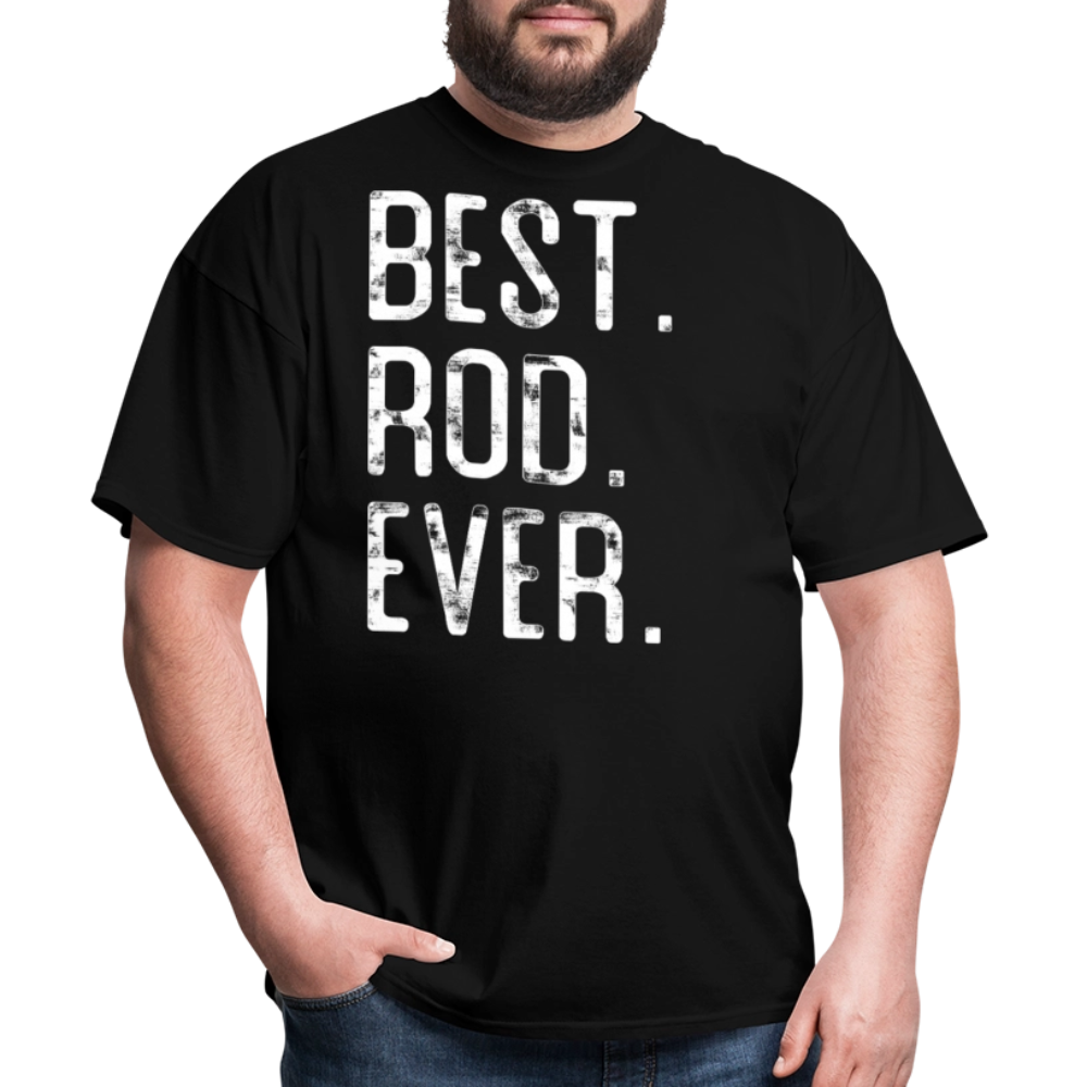 Funny Rod Name Gift T-shirt - black